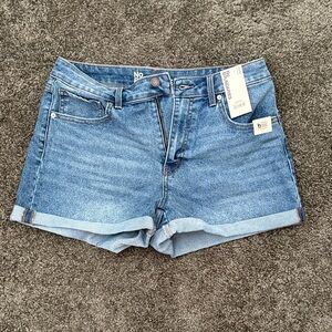 Women's Blue Denim Shorts
